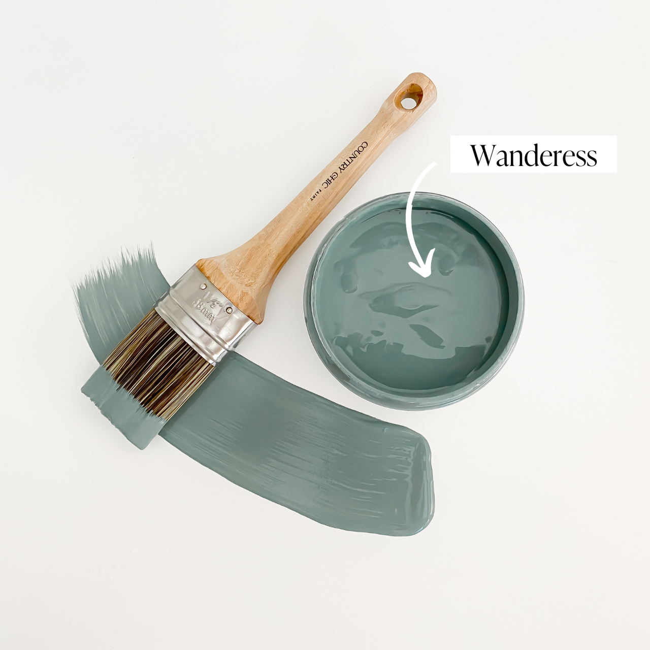 Wanderess - Chalk Style Paint for Furniture, Home Decor, DIY, Cabinets,  Crafts - Eco-Friendly All-In-One Paint